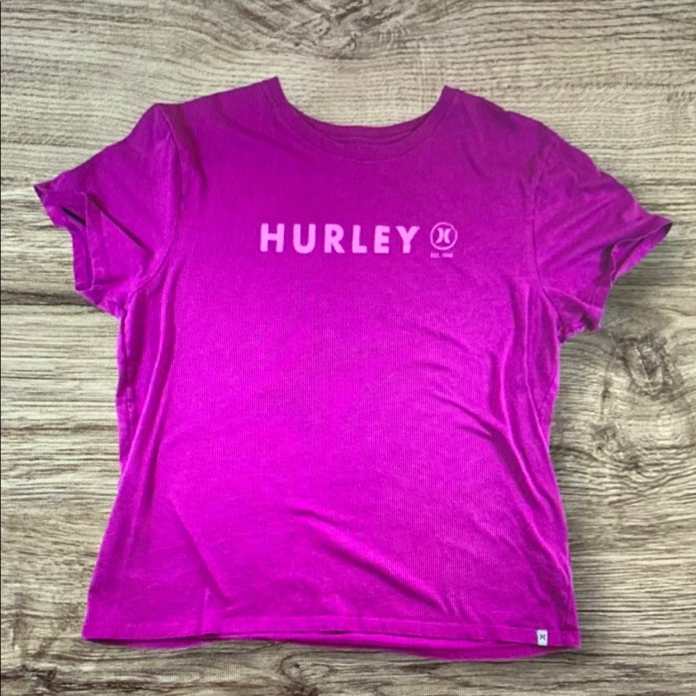 Hurley Women's Short Sleeve Tee - Pink